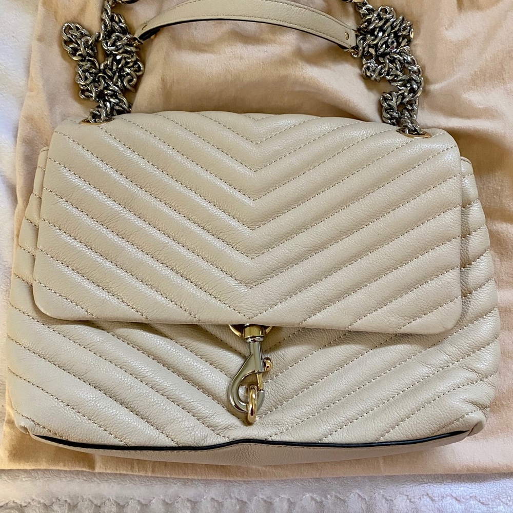 NWOT Rebecca Minkoff Edie Shoulder bag, Clay.